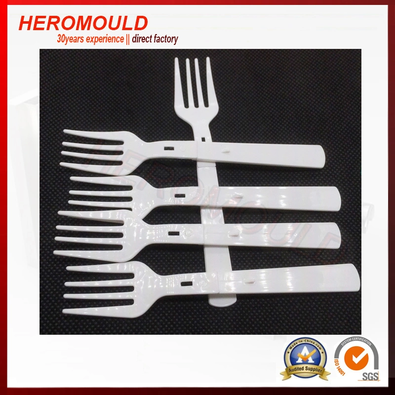 Plastic Injection Mold Plastic Folding Disposable Forks Mould Knives Mould Spoons Mould Heromould