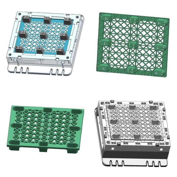 ODM/OEM Solid and Reliable Plastic Tray/Pallet Mold for Forklift Truck Pad