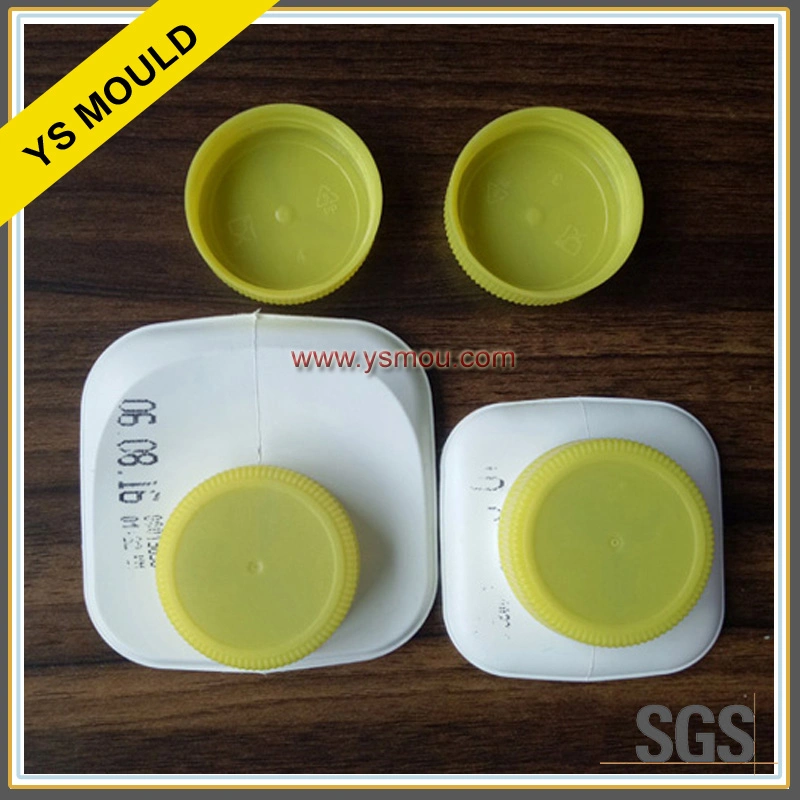 Diameter 38mm Yogurt Cover Mould Injection Moulding Plastic Cup Mould