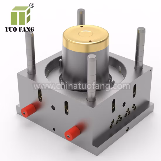 Molde para duas cavidades 2,2 litros / 20L Molde de injeção de balde de tinta de plástico