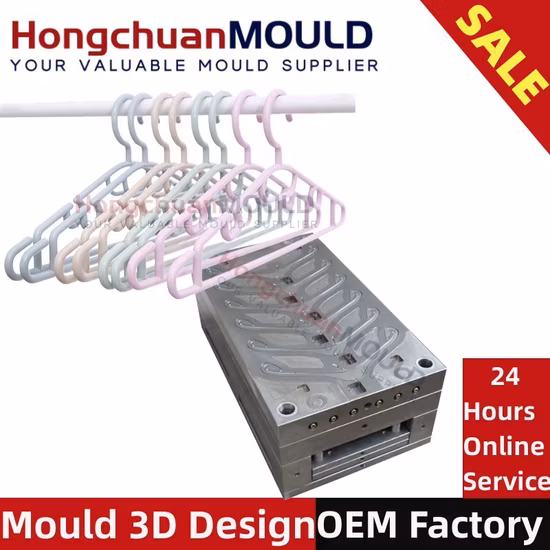 Molde de injeção para cabides de uso doméstico personalizado para cabides de roupas